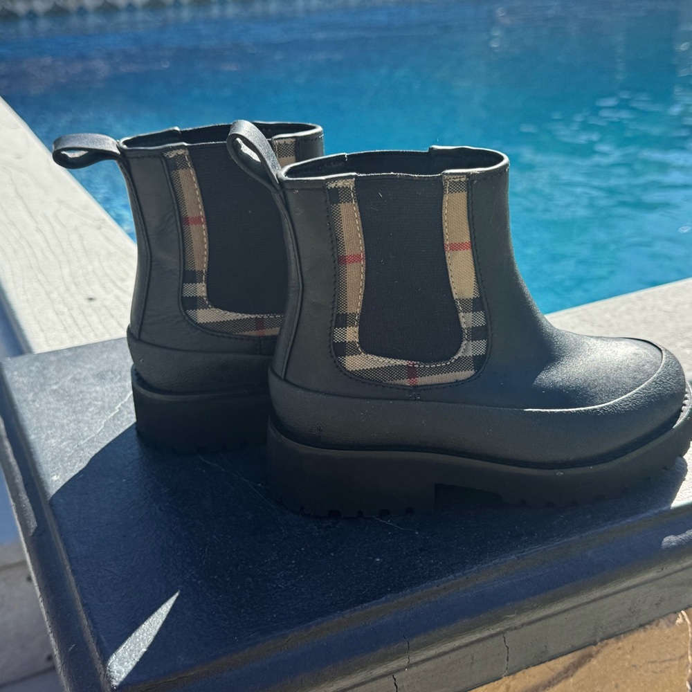 Burberry Black Ankle Boots